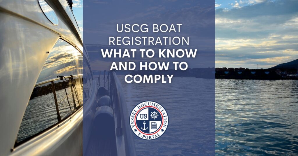USCG boat registration